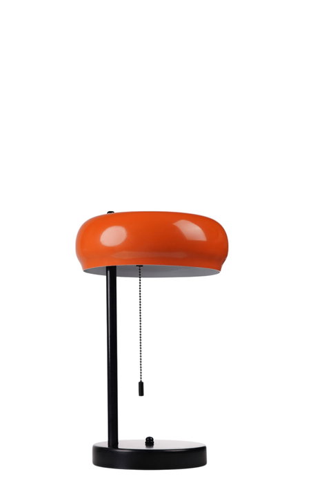 Opviq Lámpara de mesa 8896-3 Naranja y Negro